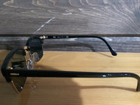 Load image into Gallery viewer, RAY BAN CLUBMASTER BLACK G-15 GREEN
