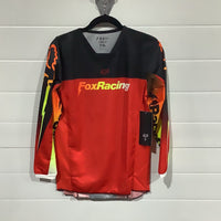 Load image into Gallery viewer, FOX 180 YTH STATIK JERSEY FLO RED
