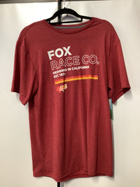 Load image into Gallery viewer, Fox Analog SS Tech Tee Chili
