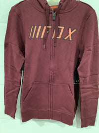 Load image into Gallery viewer, FOX RACING WOMEN&#39;S BREAK CHECK ZIP FLEECE CRANBERRY

