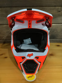 Load image into Gallery viewer, FOX V1 LEED HELMET FLO ORANGE
