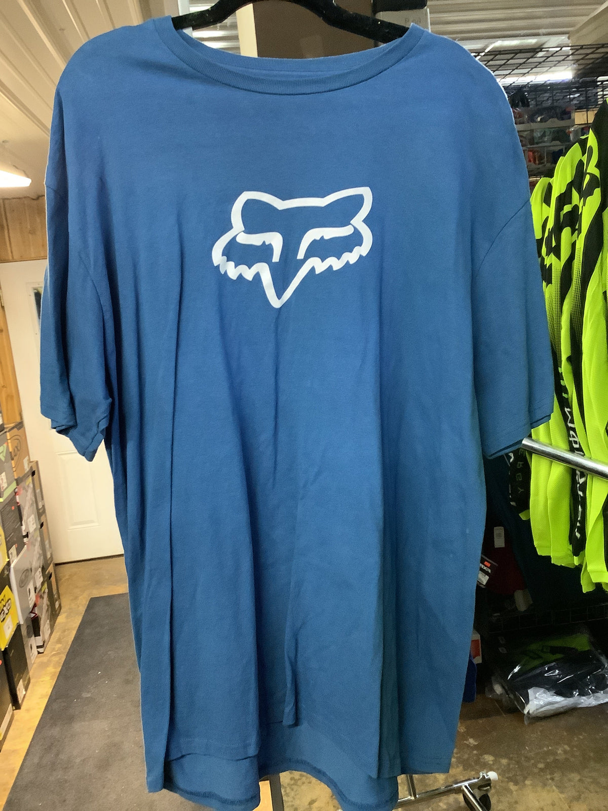 Fox Legacy Fox Head SS Tee Distant Blue