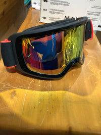 Load image into Gallery viewer, FOX MAIN STRAY GOOGLE SPARK ORANGE/BLACK
