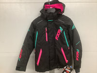 Load image into Gallery viewer, W Vertical Pro Jacket Black/Elec Pink/Mint
