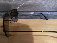 Load image into Gallery viewer, RAY BAN AVIATOR LARGE METAL BLACK/BROWN GRADIENT MIRROR BLUE
