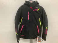 Load image into Gallery viewer, W Vertical Pro Jacket Blk/Fuch/Hi-Vis-4T
