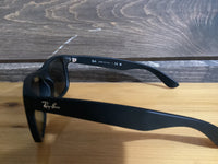 Load image into Gallery viewer, RAY BAN JUSTIN RUBBER BLACK LIGHT BROWN MIRROR DARK GOLD
