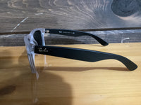 Load image into Gallery viewer, RAY BAN JUSTIN RUBBER TRANSPARENT DARK GREY
