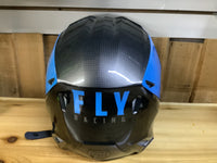 Load image into Gallery viewer, Fly Kinetic Straight Edge Black/White YTH LG
