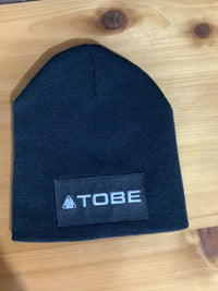Load image into Gallery viewer, TOBE LOGO BEANIE BLACK
