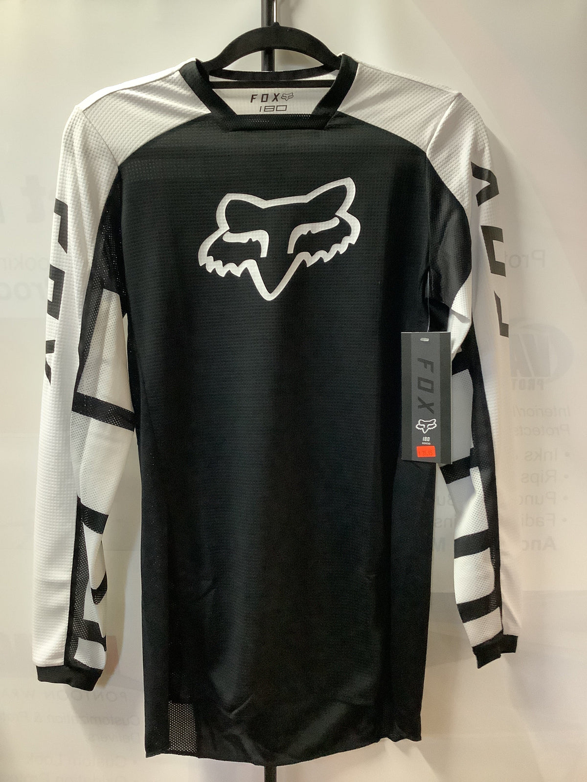 WMNS 180 DJET JERSEY BLK/WHT