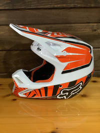 Load image into Gallery viewer, FOX V1 GOAT HELMET ORANGE
