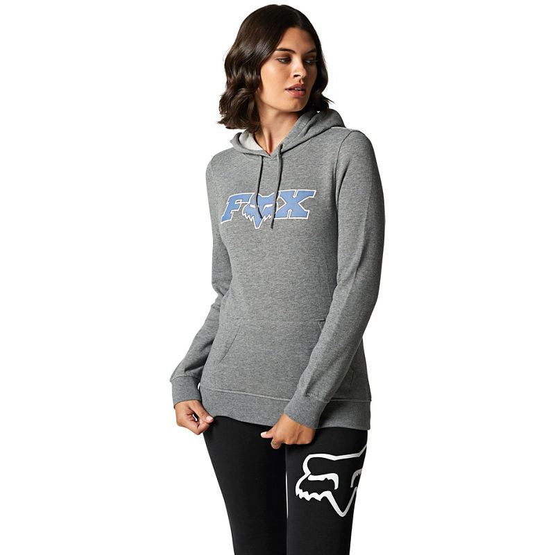 FOX WOMEN'S OUTER EDGE PULLOVER HOODY HEATHER GRAPHITE