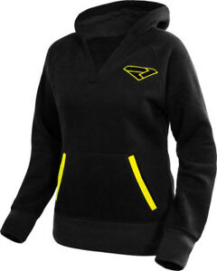 FXR Women's Pinnacle PO Hoodie Black/Hi-Vis