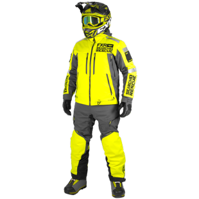 SEARCH & RESCUE Dri-Link 2pc Mono suit HIVIS/CHARCOAL