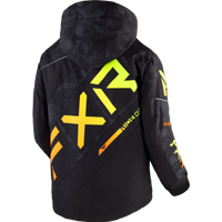 Load image into Gallery viewer, FXR CHILDS CX JACKET BLACK CAMO/INFERNO
