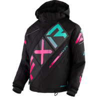Load image into Gallery viewer, FXR CHILDS CX JACKET 23 BLACK/MINT/PINK FADE
