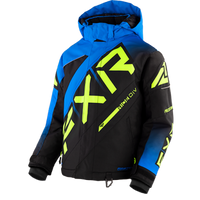 Load image into Gallery viewer, FXR CHILDS CX JACKET 23 BLUE FADE/BLACK/HI-VIS
