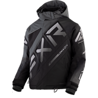Load image into Gallery viewer, FXR YOUTH CX JACKET 23 BLACK/CHARCOAL/GRAY
