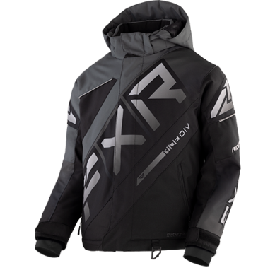 FXR YOUTH CX JACKET 23 BLACK/CHARCOAL/GRAY