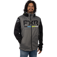 Load image into Gallery viewer, HELIUM RIDE SOFTSHELL JACKET GREY/HEATHER/BLACK
