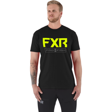 M FXR EXCURSION TECH T-SHIRT 21 BLACK/HI-VIS