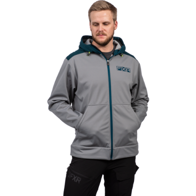 FXR MEN'S HYDROGEN SOFTSHELL HOODIE