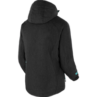 Load image into Gallery viewer, W FXR FRESH JACKET BLACK HEATHER/MINT
