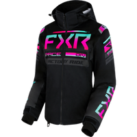 Load image into Gallery viewer, W FXR RRX JACKET BLACK/MINT RASPBERRY FADE
