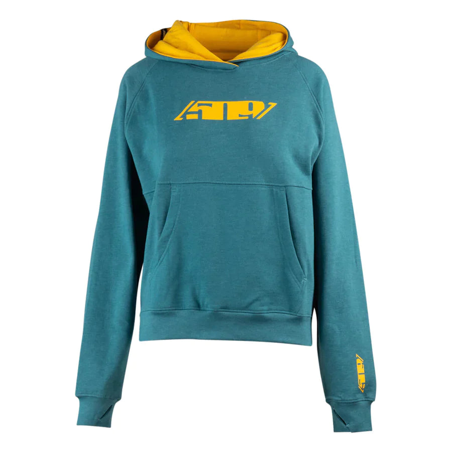 509 WOMEN’S LEGACY PULLOVER HOODIE BLUE POPCORN