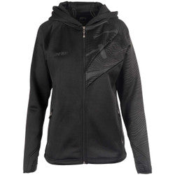 WOMENS TECH ZIP HOODIE BLACK